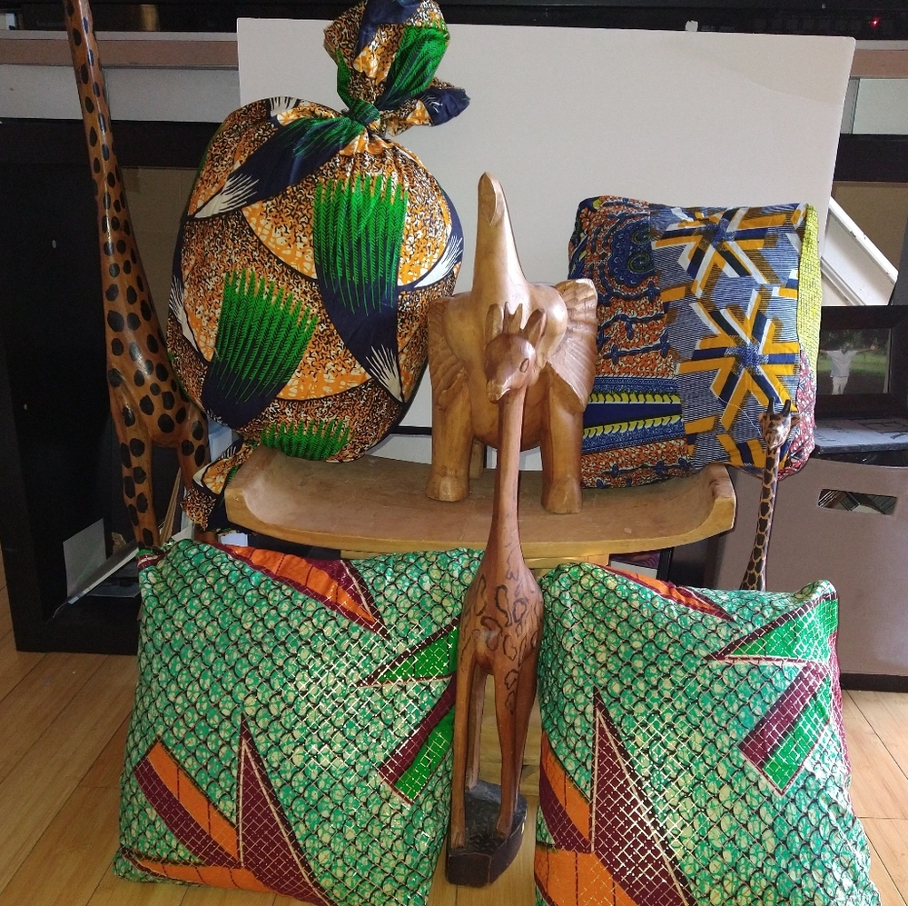 Genuine African Pillows